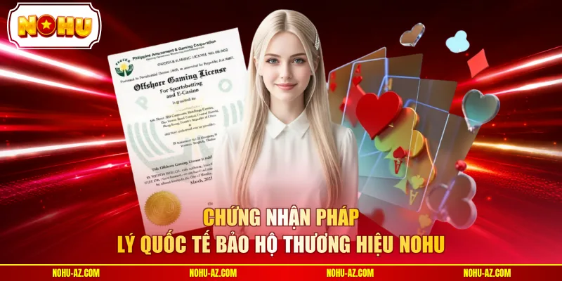 Chứng nhận pháp lý quốc tế bảo hộ thương hiệu NOHU